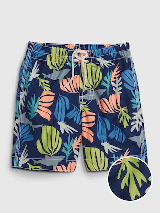 Toddler 100% Recycled Graphic Swim Trunks | Gap (US)