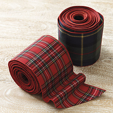 Suzanne Kasler Plaid Ribbon | Ballard Designs, Inc.