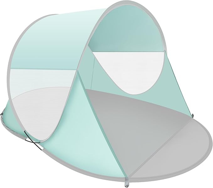 ISILER Pop Up Beach Tent, Portable Outdoor Shade, UPF 50+ Baby Shelter, Easy Setup Windproof Wate... | Amazon (US)