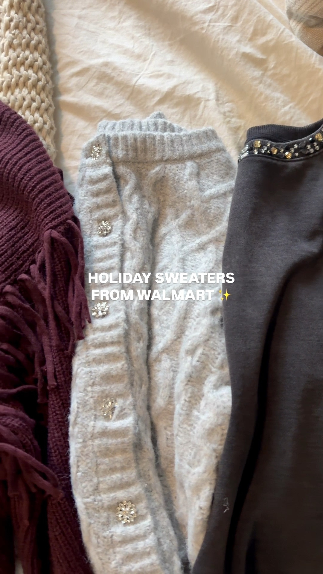 Walmart has the most adorable sweaters right now for the holiday season ✨

#walmartpartner #walmartstyle @walmartstyle 

#LTKHoliday #LTKFindsUnder50 #LTKCyberWeek
