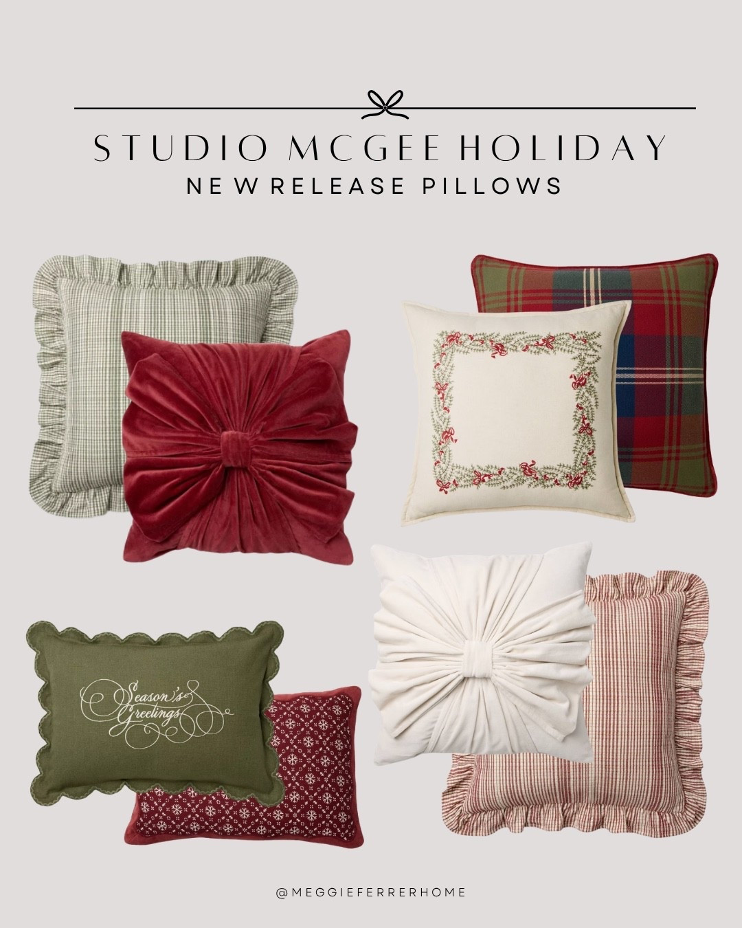 This one’s for my pillow lovers 🎄 — the Studio McGee Holiday 2025 pillow collection is full of cozy textures, timeless plaids, and festive embroidery that will instantly elevate your holiday home. Hurry these won’t last long!!! 😍

#StudioMcGee #TargetHoliday #TargetStyle #TargetChristmas #CozyHomeDecor #HolidayDecor #ModernOrganicStyle #TargetHome

#TargetHoliday #StudioMcGee #TargetStyle #TargetHome #TargetChristmas #HolidayDecor #ChristmasDecor #ModernOrganicHome #HomeStyling

#LTKSeasonal #LTKFindsUnder50 #LTKHome