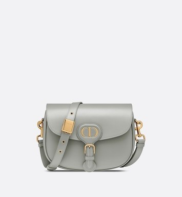 Medium Dior Bobby Bag Gray Box Calfskin | DIOR | Dior Beauty (US)