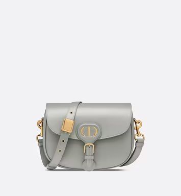 Sac Dior Bobby Medium Cuir de veau box gris | DIOR | Dior Couture