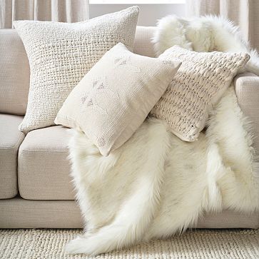 Winter White Pillow Cover & Throw Set | West Elm (US)