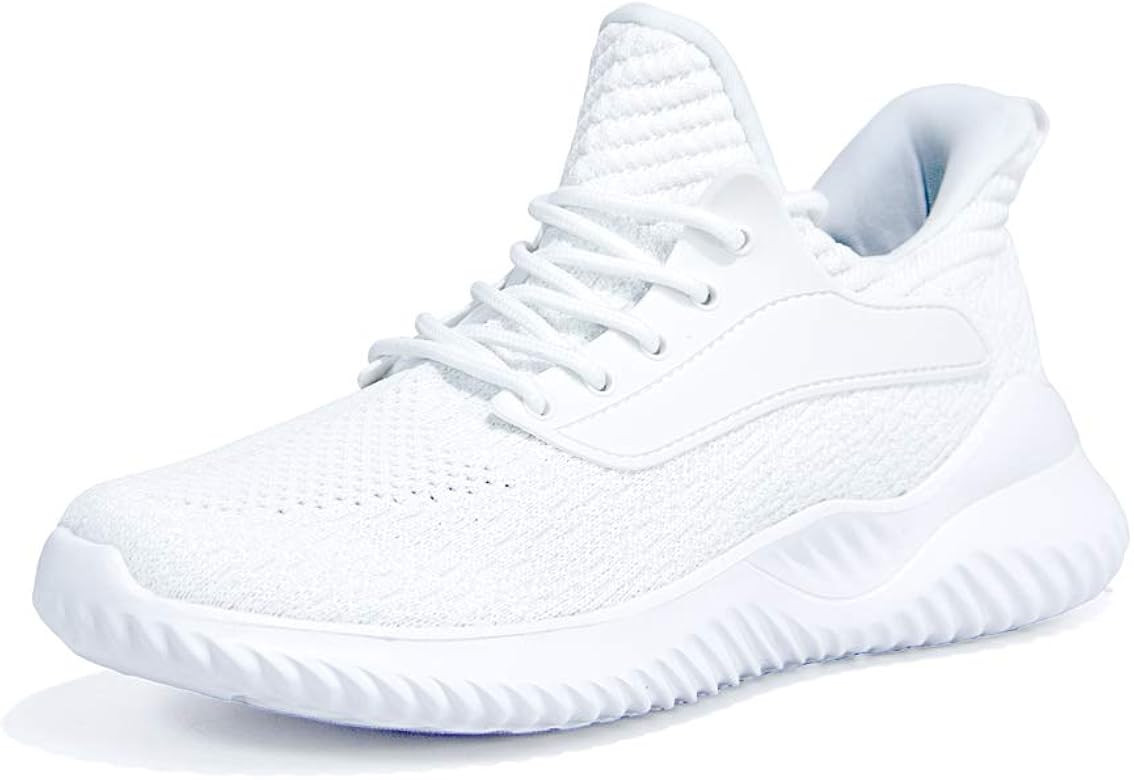 Akk Womens Walking Shoes - Slip On Tennis Running Shoes Memory Foam Lightweight Work Sneakers for... | Amazon (US)