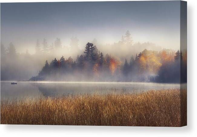 Sunrise Boat  Canvas Print | Fine Art America