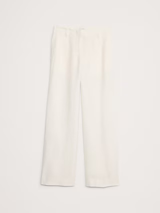 The Everyday Wide-Leg Linen Pant | Banana Republic (US)
