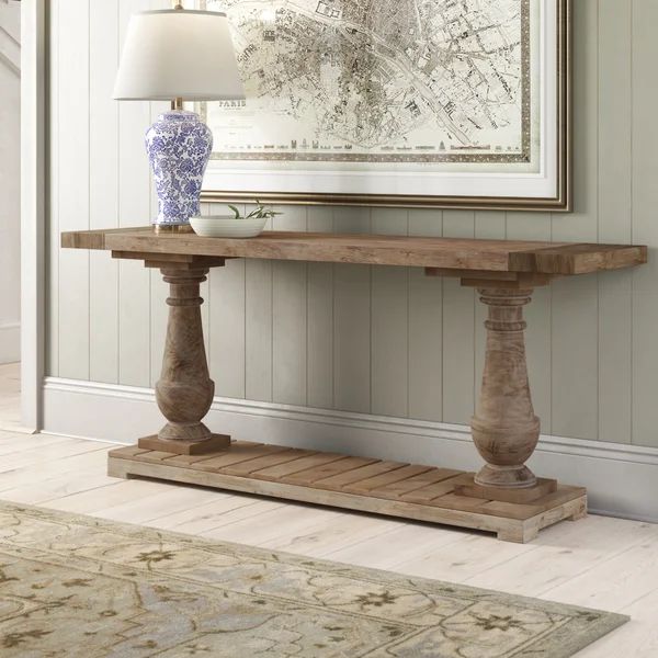 Hinsdale 71" Solid Wood Console Table | Wayfair North America