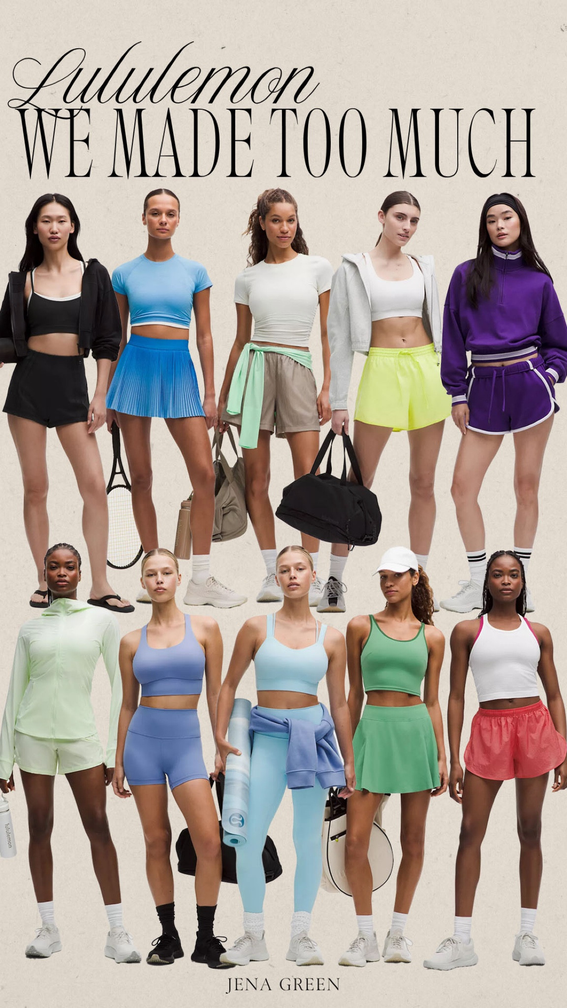 Lululemon we made too much sale | Lululemon sale 

#LTKSeasonal #LTKActive #LTKSaleAlert