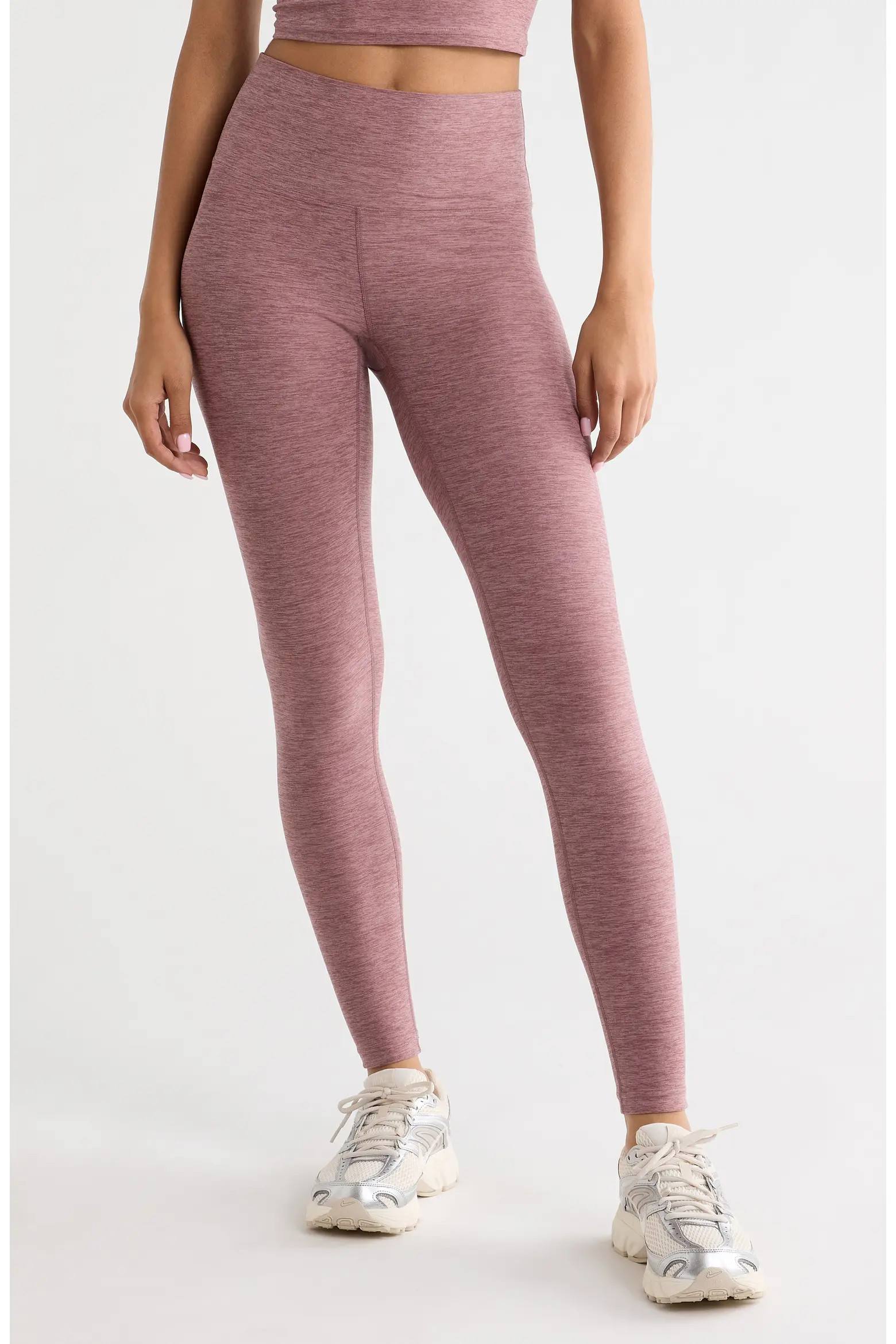Zella Renew Mélange High Waist Leggings (Women) | Nordstrom | Nordstrom