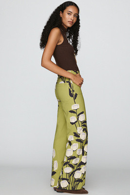 Maeve Colette High-Rise Wide-Leg Full-Length Pants in Magic Fabric | Anthropologie (US)