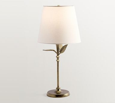 Botanical Forged Iron Table Lamp (21") | Pottery Barn (US)