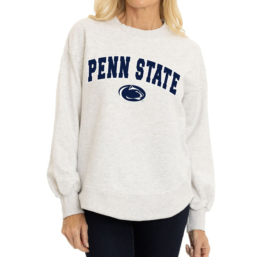 Penn State Nittany Lions Women's Yvette Pullover Sweatshirt - Ash | Lids