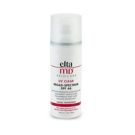 Elta MD UV Clear Facial Sunscreen, SPF 46, Tinted, 1.7 Oz | Walmart (US)