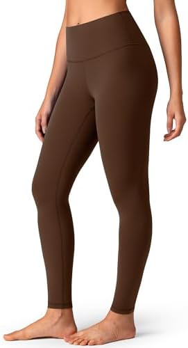 Colorfulkoala Women's Dreamlux High Waisted Workout Leggings 25" / 28" Inseam Yoga Pants | Amazon (US)
