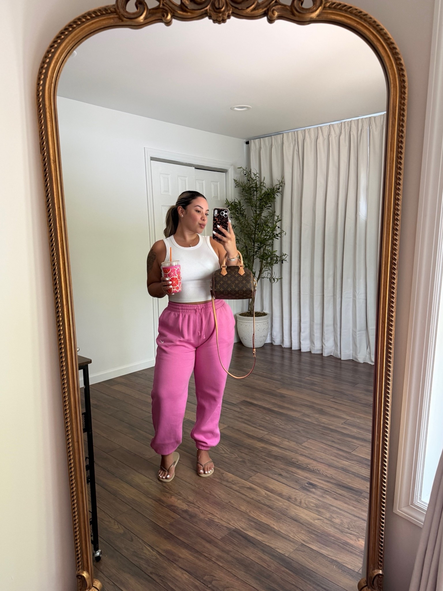 Comfy Cute errands outfit💖 

Tank: M 
Sweats: M

#LTKSeasonal #LTKMidsize