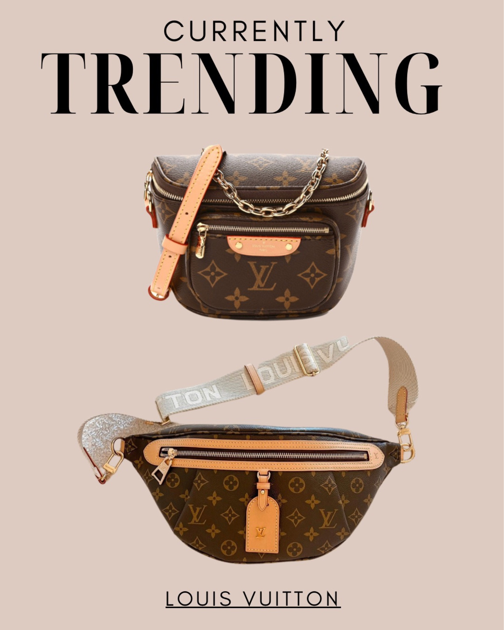 Monogram High Rise Bumbag curated on LTK