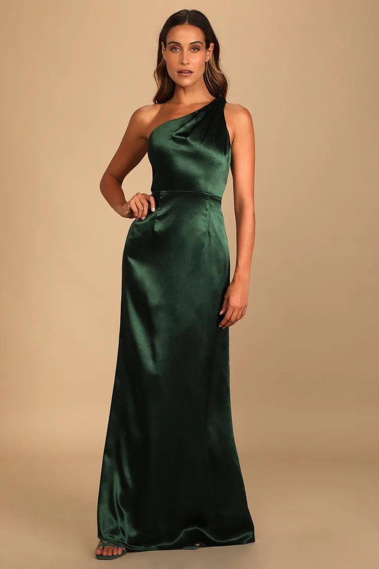 On the Guest List Emerald Green Bridesmaid Dress  | Lulus (US)