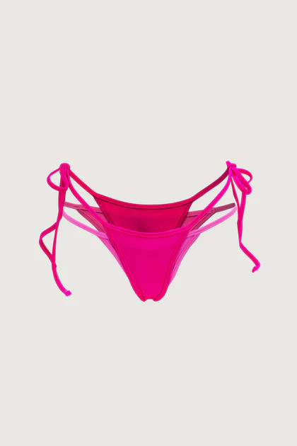 Double Layer Bottom (Fuchsia/Pink) | SAME
