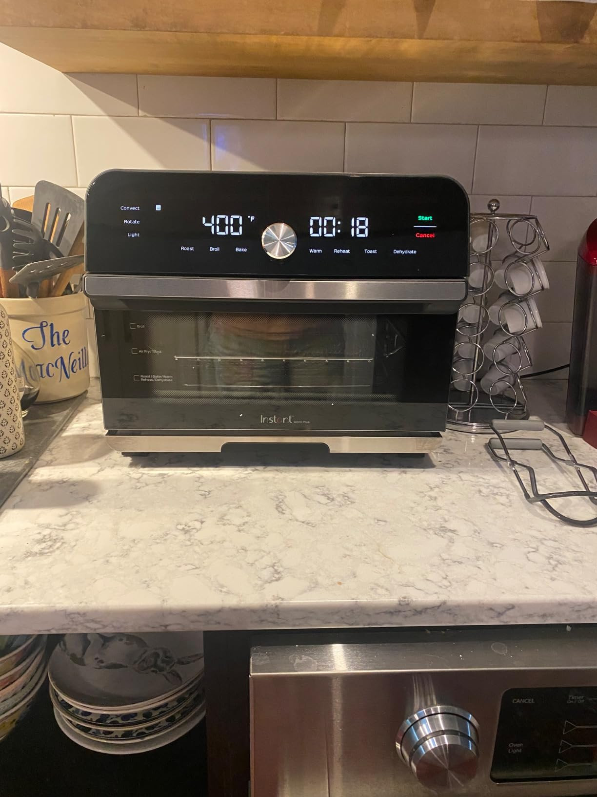 Instant Pot Omni Plus 19QT/18L Toaster Oven Air Fryer, 10-in-1 Functions, Fits 12" Pizza, Crisp, ... | Amazon (US)