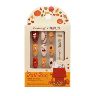 The Cr\u00e8me Shop x Peanuts Fall Fun Press-On Nails | CVS Health