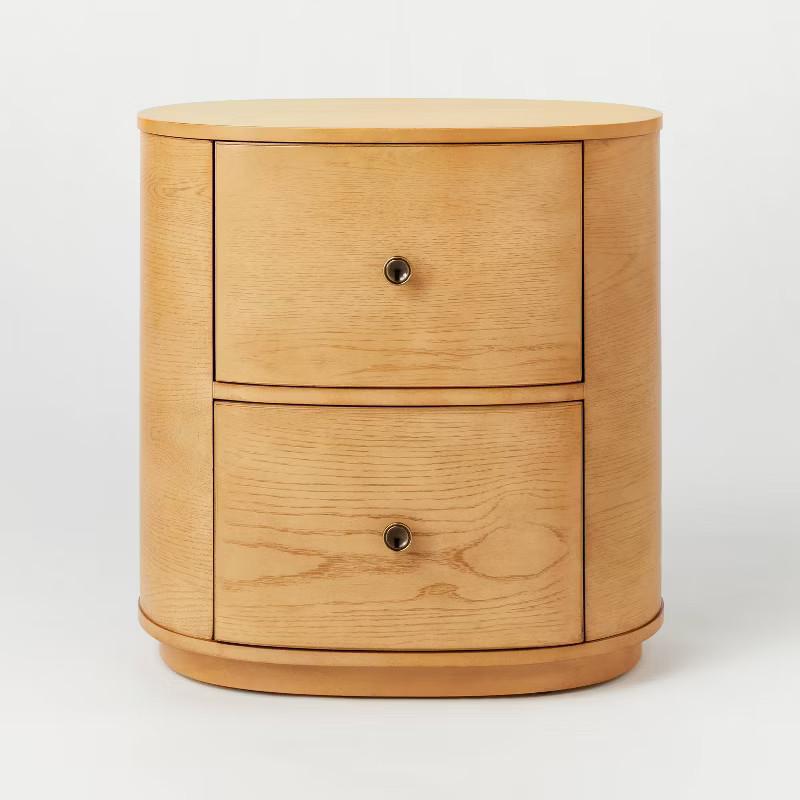 2 Drawer Nightstand Brown - Threshold™ designed with Studio McGee | Target