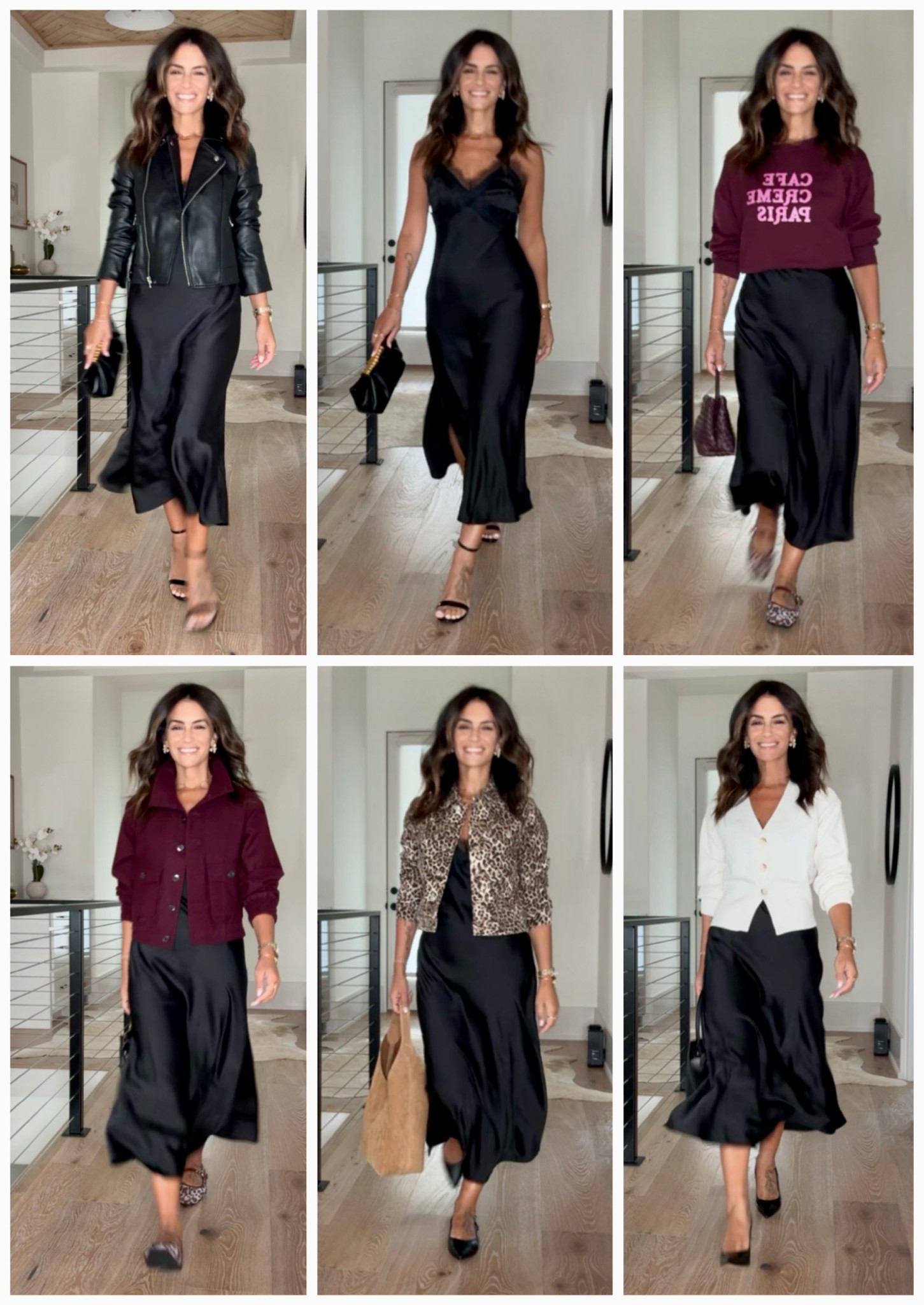 🖤Styling Satin Dress 6 Ways .

#LTKSaleAlert #LTKFallSale #LTKFindsUnder50