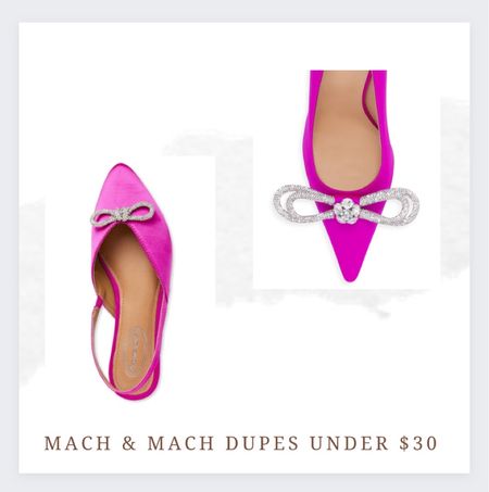 Mach & Mach dupes. Designer dupes. Shoes. Night out. Girls night out. Heels. Pink shoes. Bachelorette party shoes. Vegas shoes. Vacation shoes  

#LTKunder50 #LTKshoecrush #LTKFind