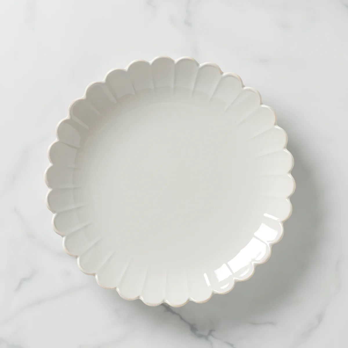 French Perle Scallop Platter | Lenox