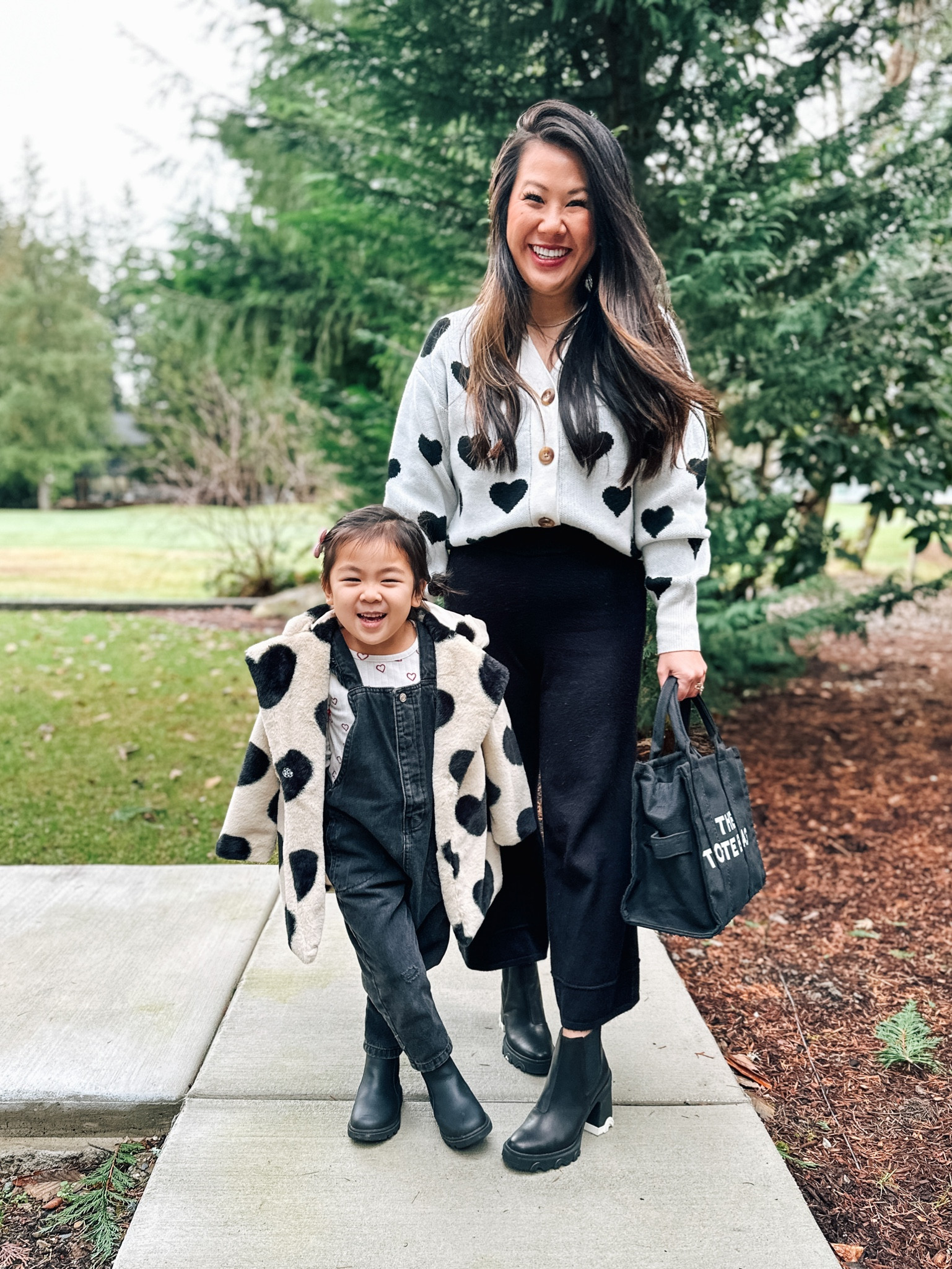 Heart cardigan 
Heart coat
Valentine’s Day outfits 
Mom and Kids 


#LTKfamily #LTKkids #LTKitbag