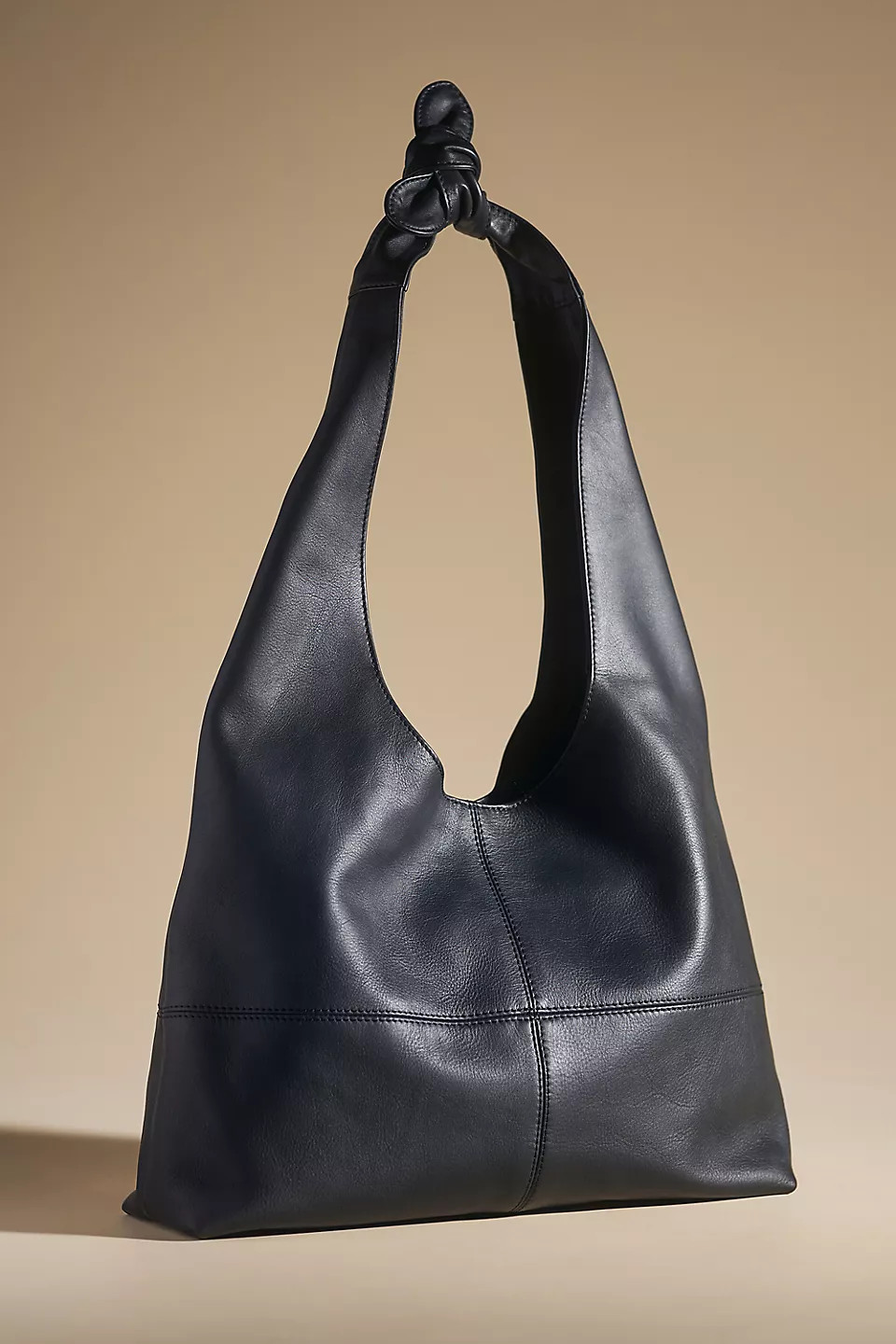 By Anthropologie Slouchy Leather Knotted-Shoulder Bag | Anthropologie (US)