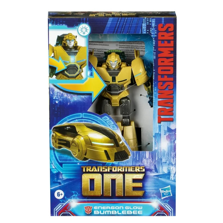 Transformers One Energon Glow Bumblebee (B-127) 6" Action Figures for Kids Age 6+ | Walmart (US)