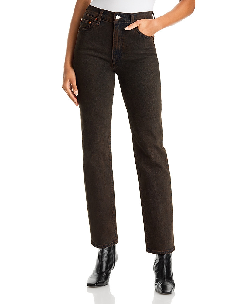 Levi's Ribcage High Rise Slim Jeans in Over A Cup | Bloomingdale's (US)