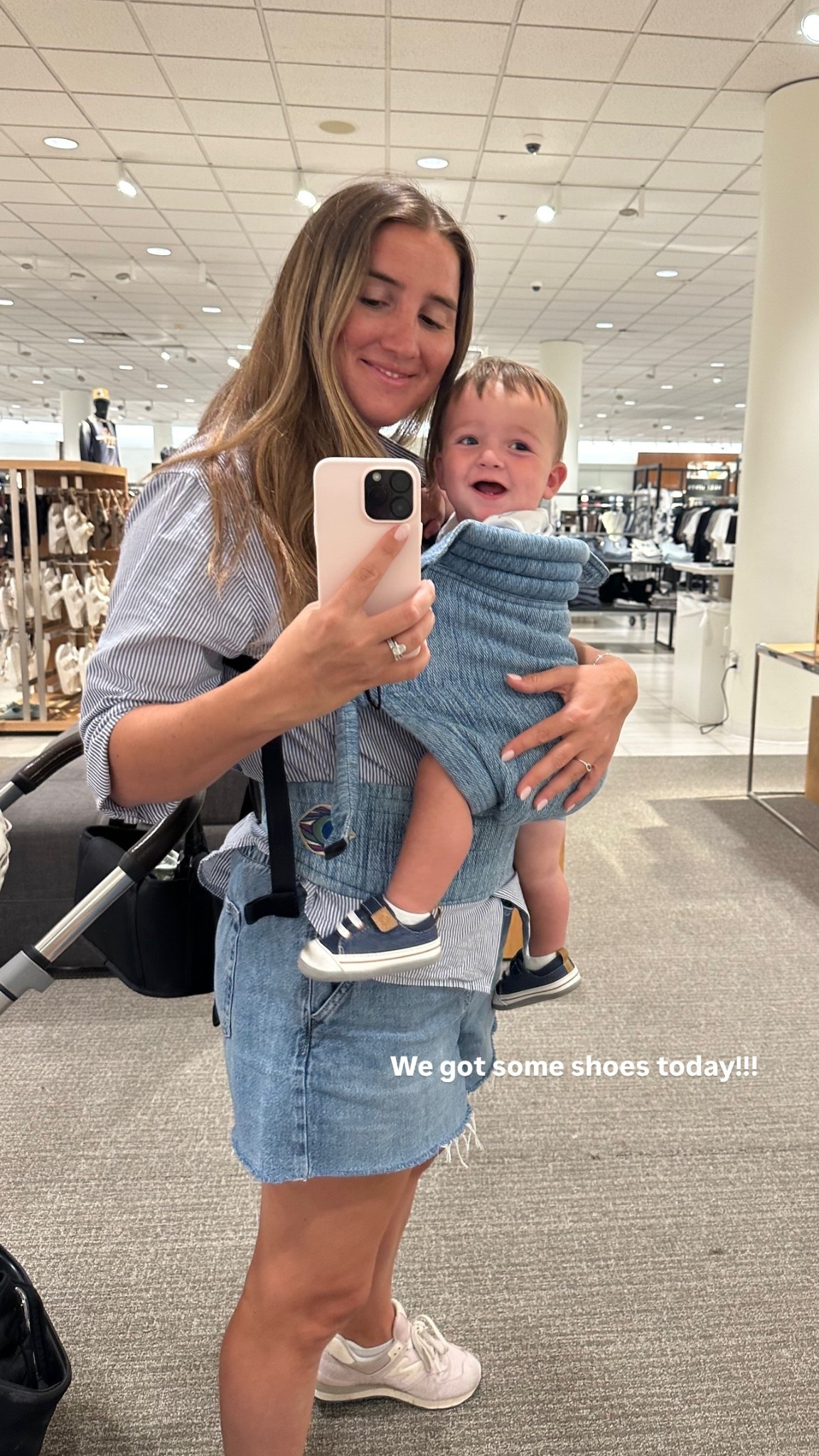 Teddy’s first pair of shoes! Teddy is in between sizes 4 & 5, and we got a size 4.5m!

#LTKKids #LTKmomlife #LTKBaby