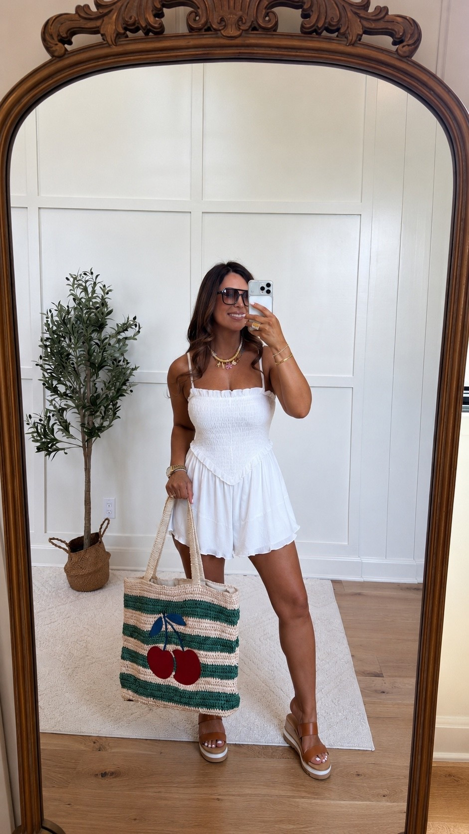 The cutest Walmart look for all summer long! This romper is only $17 ￼🫶🏽

#walmartstyle

#LTKgrwm #LTKootd #LTKOver40