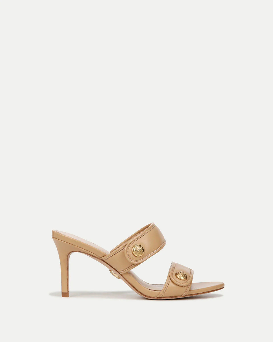 Sona Leather Sandal | Veronica Beard