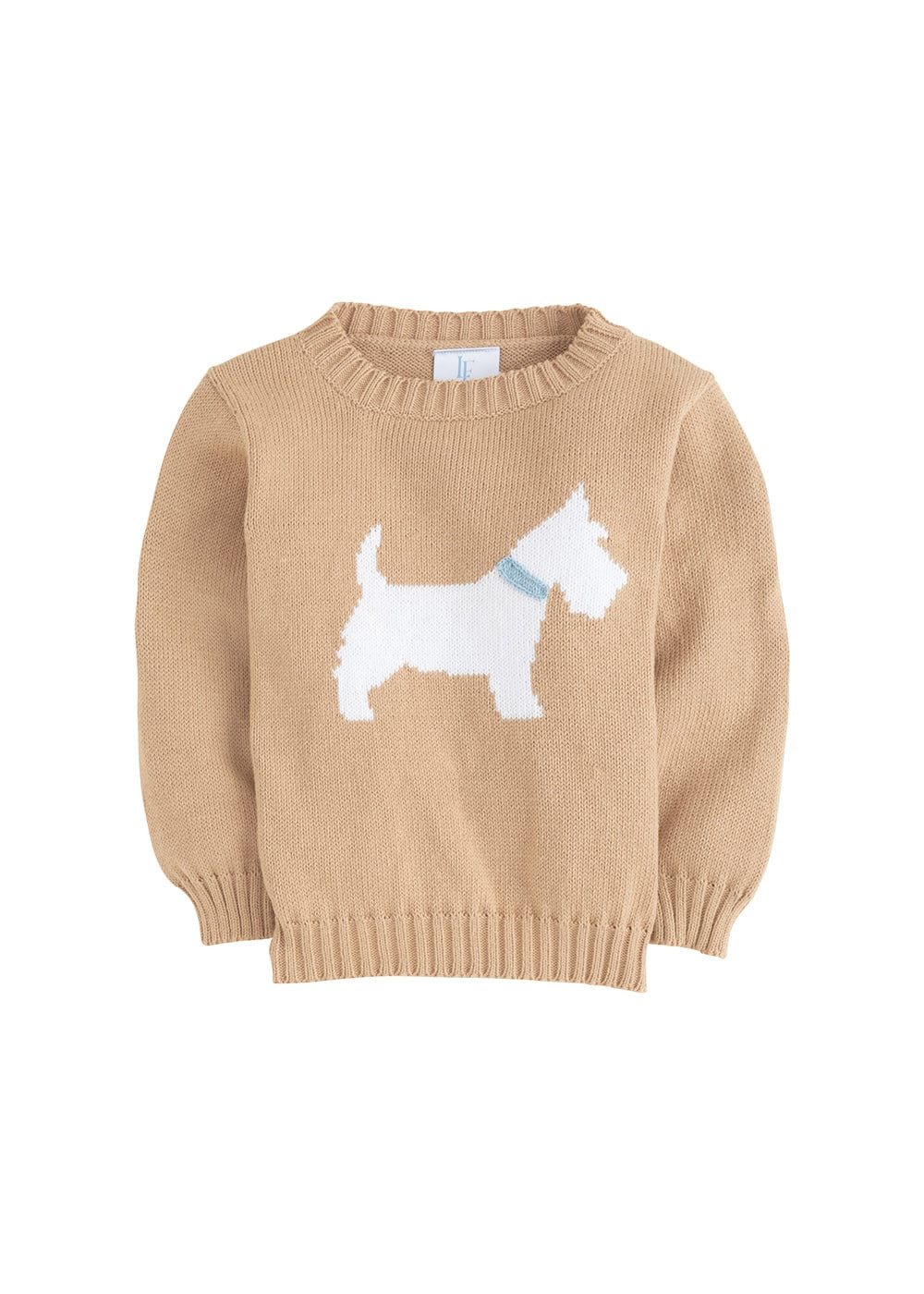Intarsia Sweater - Boy Scottie | Little English
