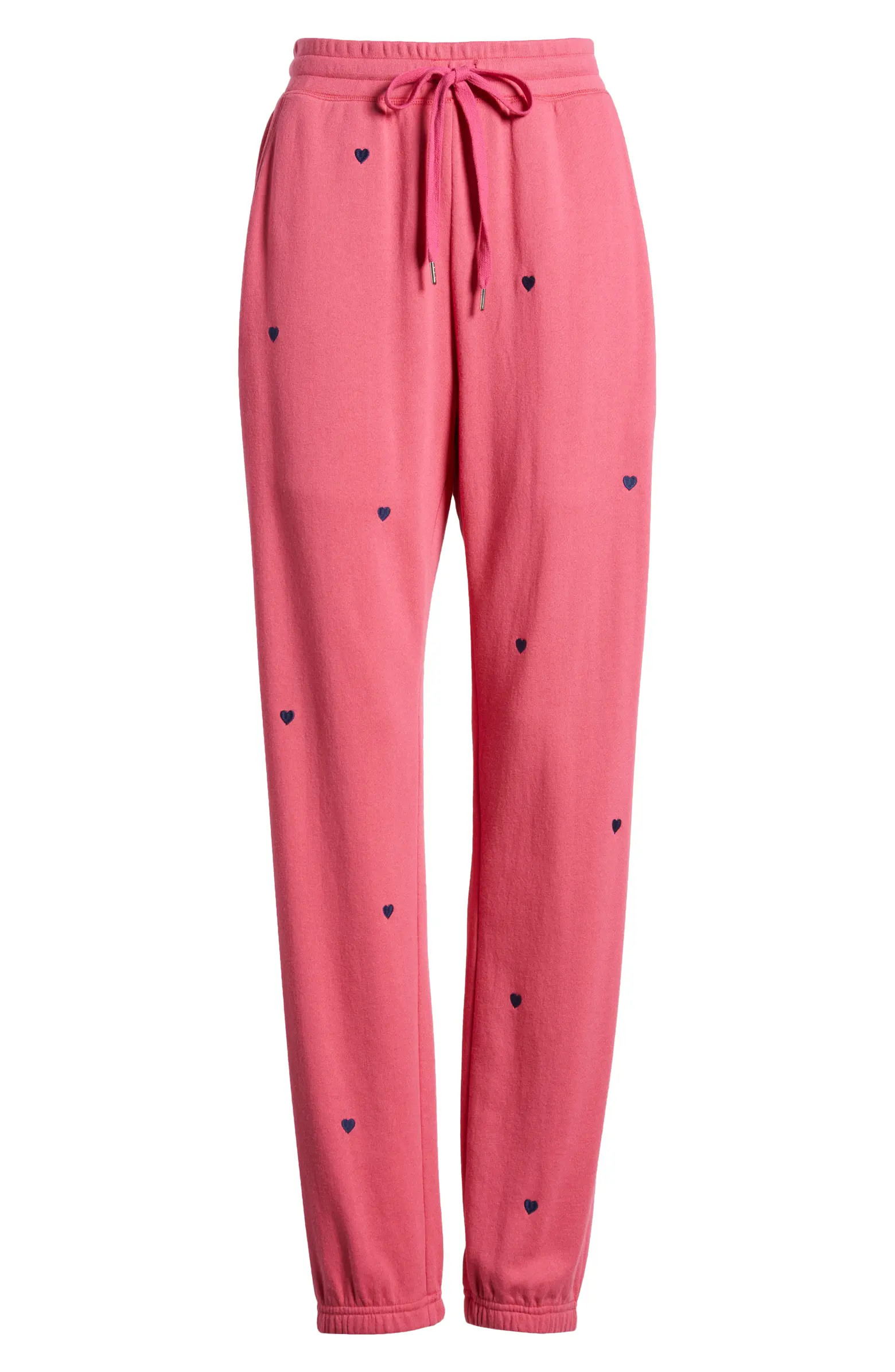 Rails Kingston Heart Embroidery Cotton Blend Joggers | Nordstrom | Nordstrom