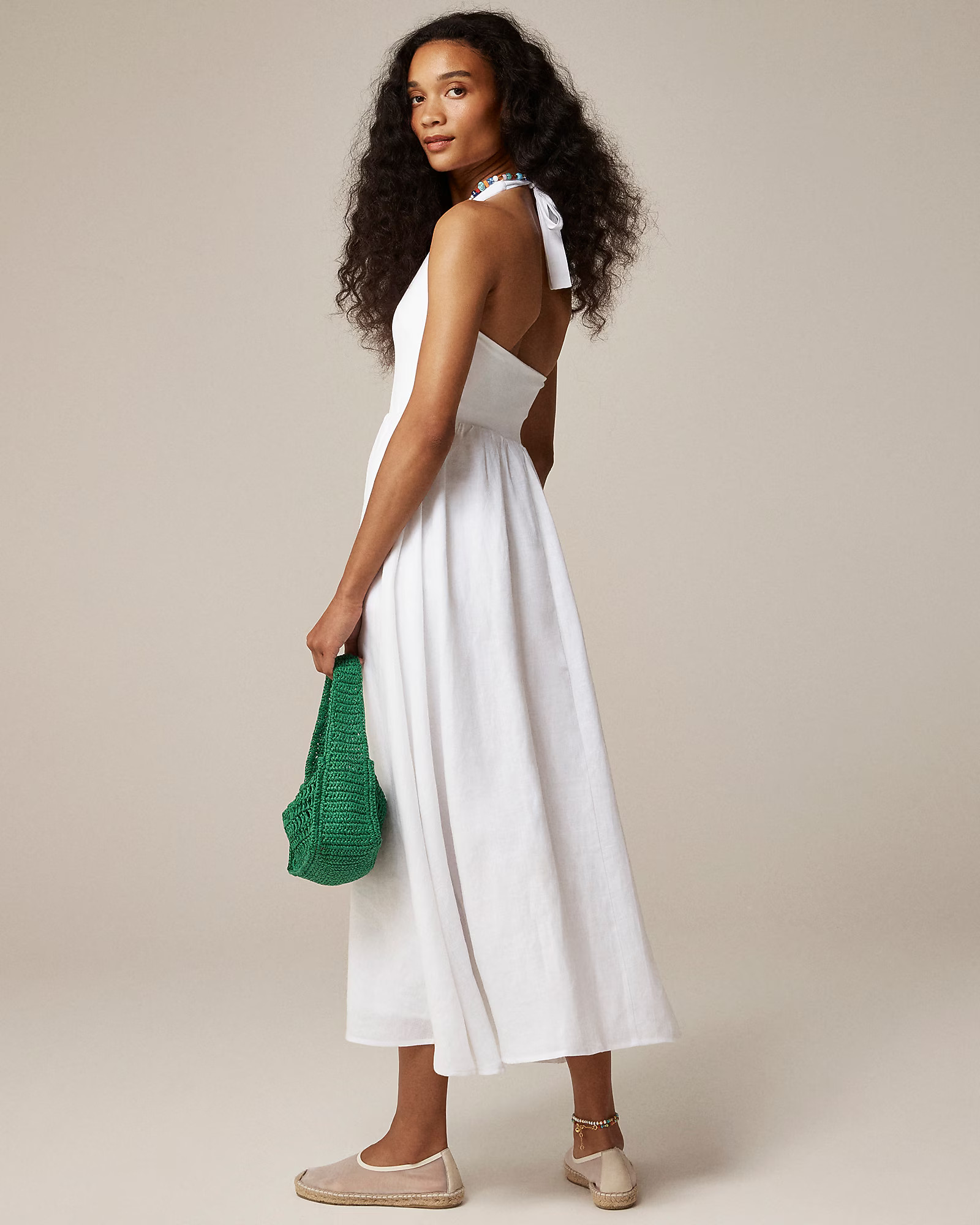 Halter mixy dress | J. Crew US