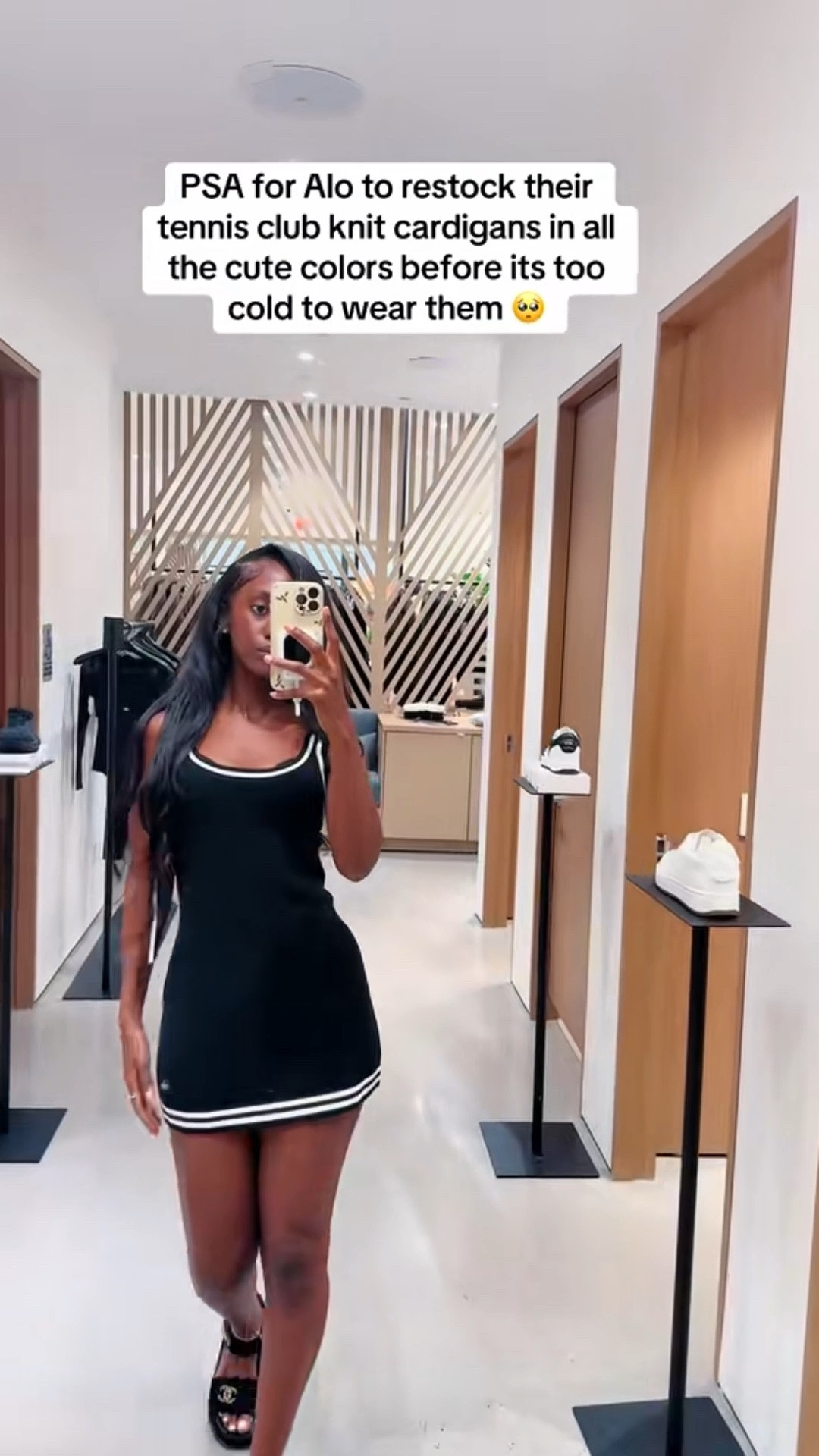 This knit dress paired with the knot sweater  is the perfect fall set for fall! 