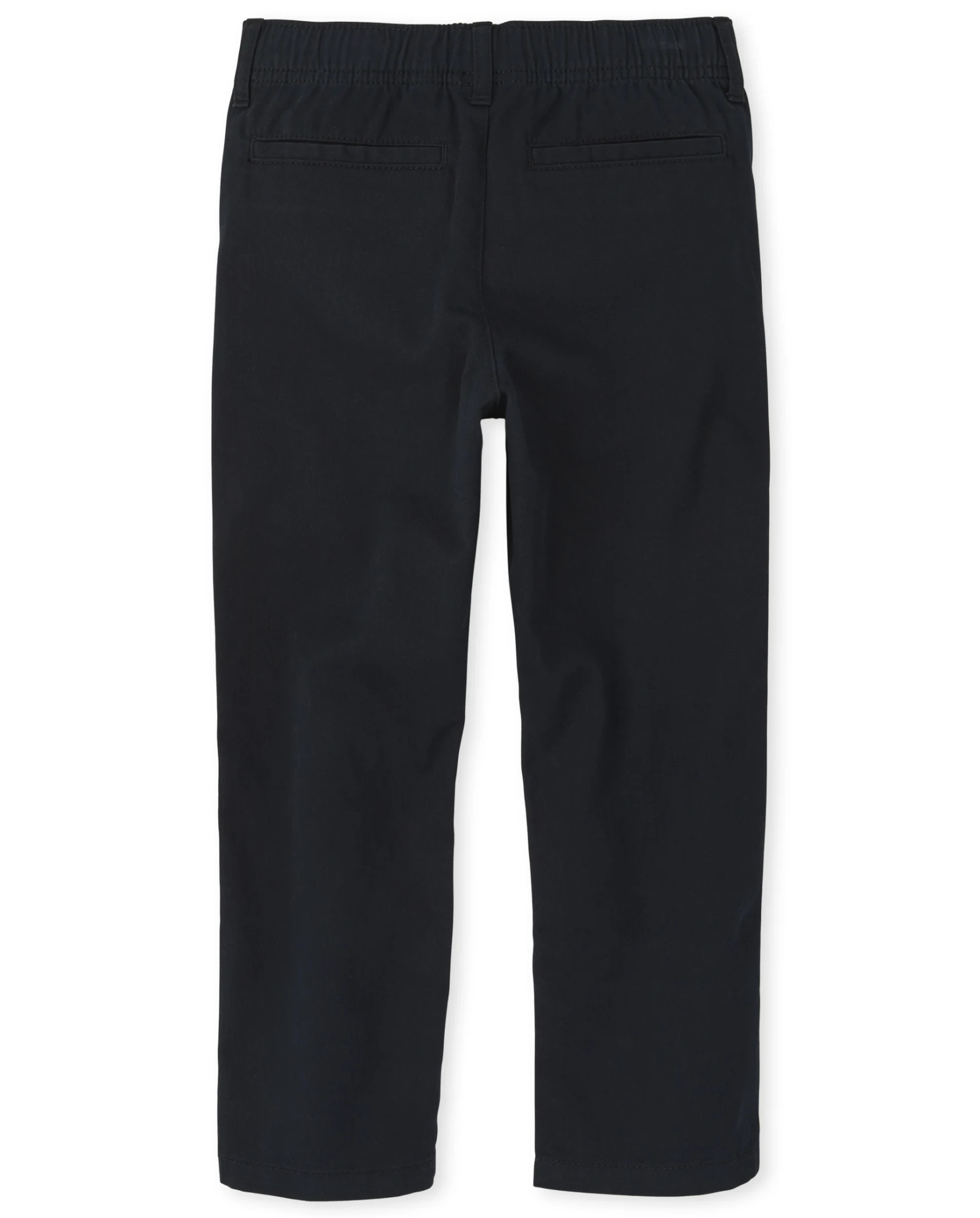 Boys Uniform Stretch Pull On Straight Chino Pants - flax | The Children's Place