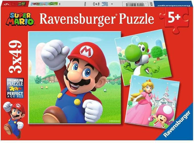 Ravensburger - Super Mario Puzzle, Gift Idea for Children 5+ Years, Educational and Stimulating G... | Amazon (US)