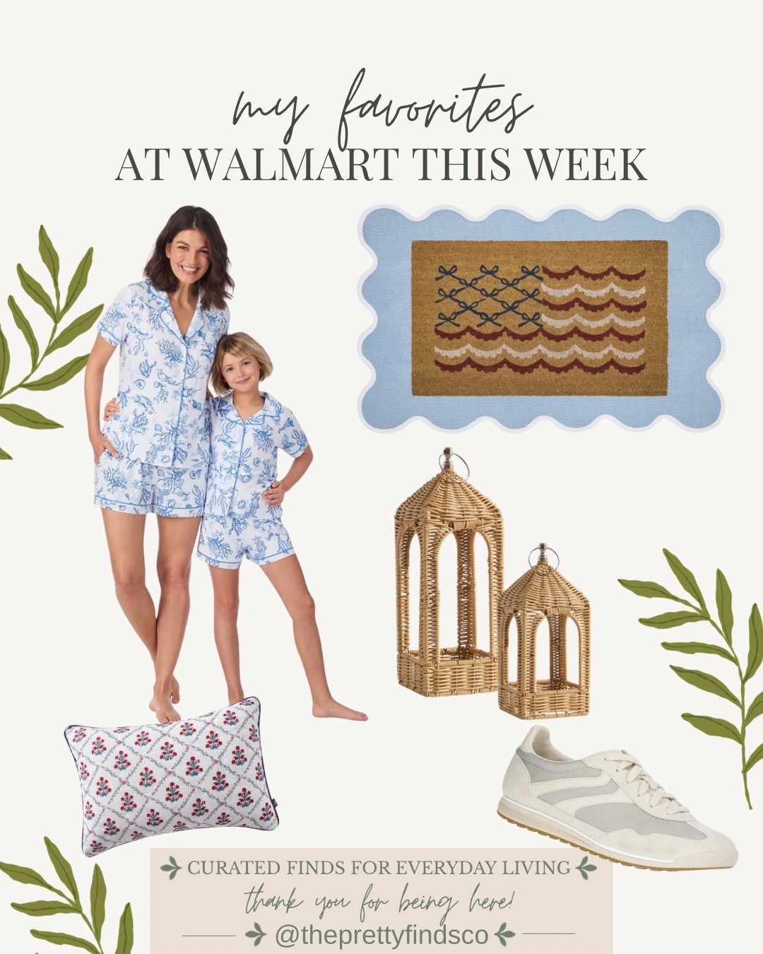 Easy, everyday finds I’m loving from Walmart this week 🤍
Think comfy matching sets, neutral sneakers, and cozy home pieces that feel elevated without the price tag.

Everything here is practical, pretty, and perfect for slow, simple living at home.

✨ true to size pieces
✨ budget-friendly staples
✨ home + lifestyle favorites

#LTKunder50 #LTKhome #LTKstyle #WalmartFinds #EverydayStyle #SimpleLiving #CottageStyle #AffordableHome