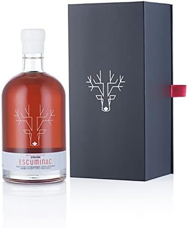 Escuminac Organic Maple Syrup, Extra Rare, Amber Rich Taste, 500 ml / 16.9 Fl. Oz Bottle. Product... | Amazon (US)