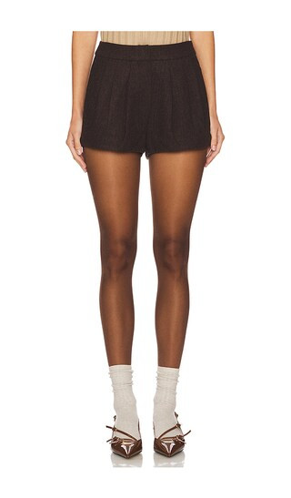 Sorine Shorts in Brown | Revolve Clothing (Global)