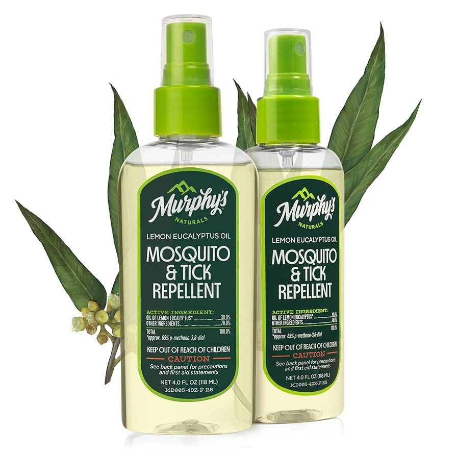 Murphy's Naturals Mosquito & Tick Bug Repellent Spray, Father's Day Gift for Dad, Oil of Lemon Eu... | Amazon (US)