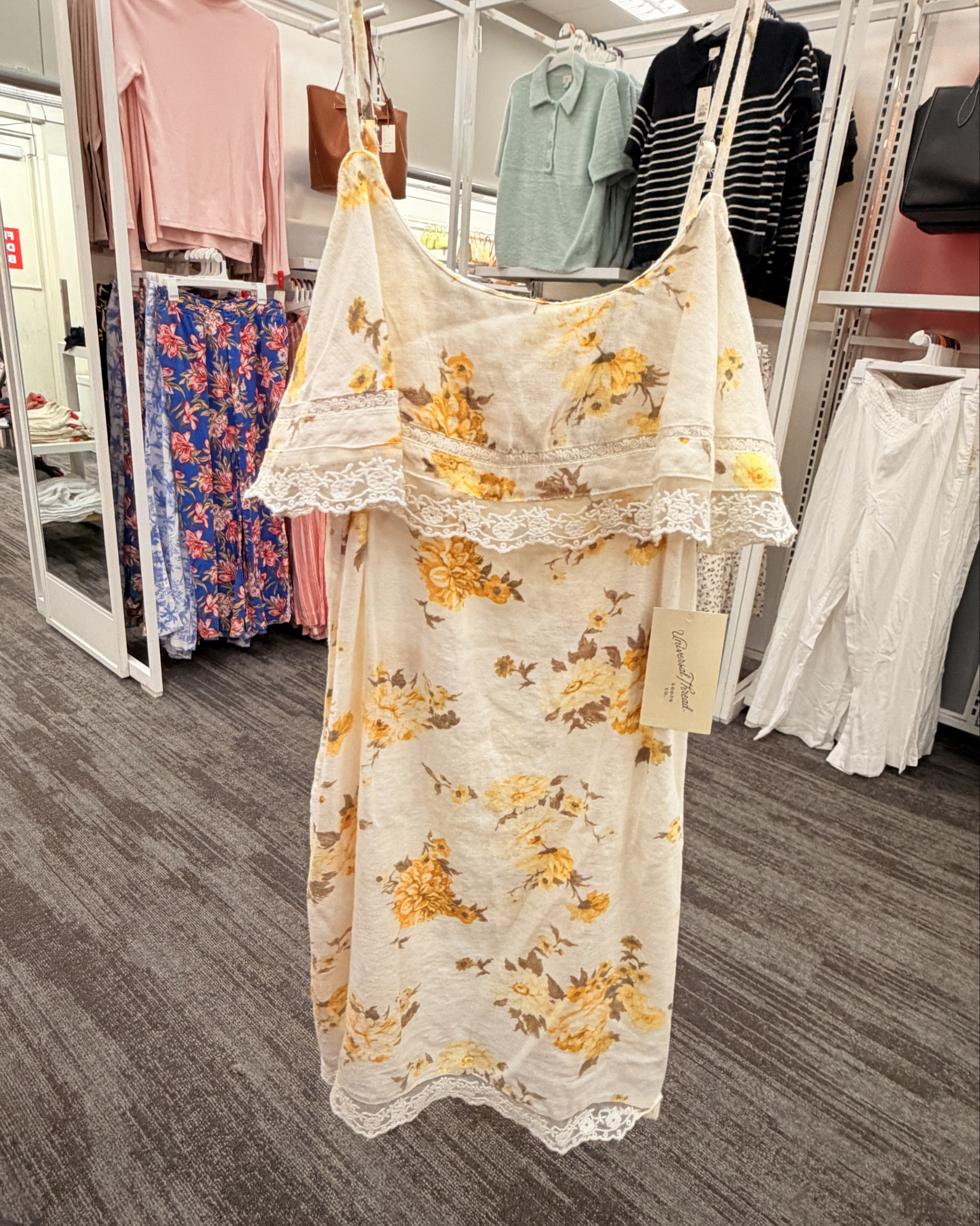 Spring Florals Have My Heart 🌼 add the sweetest lace and the softest touch makes the perfect sundress.

#LTKootd