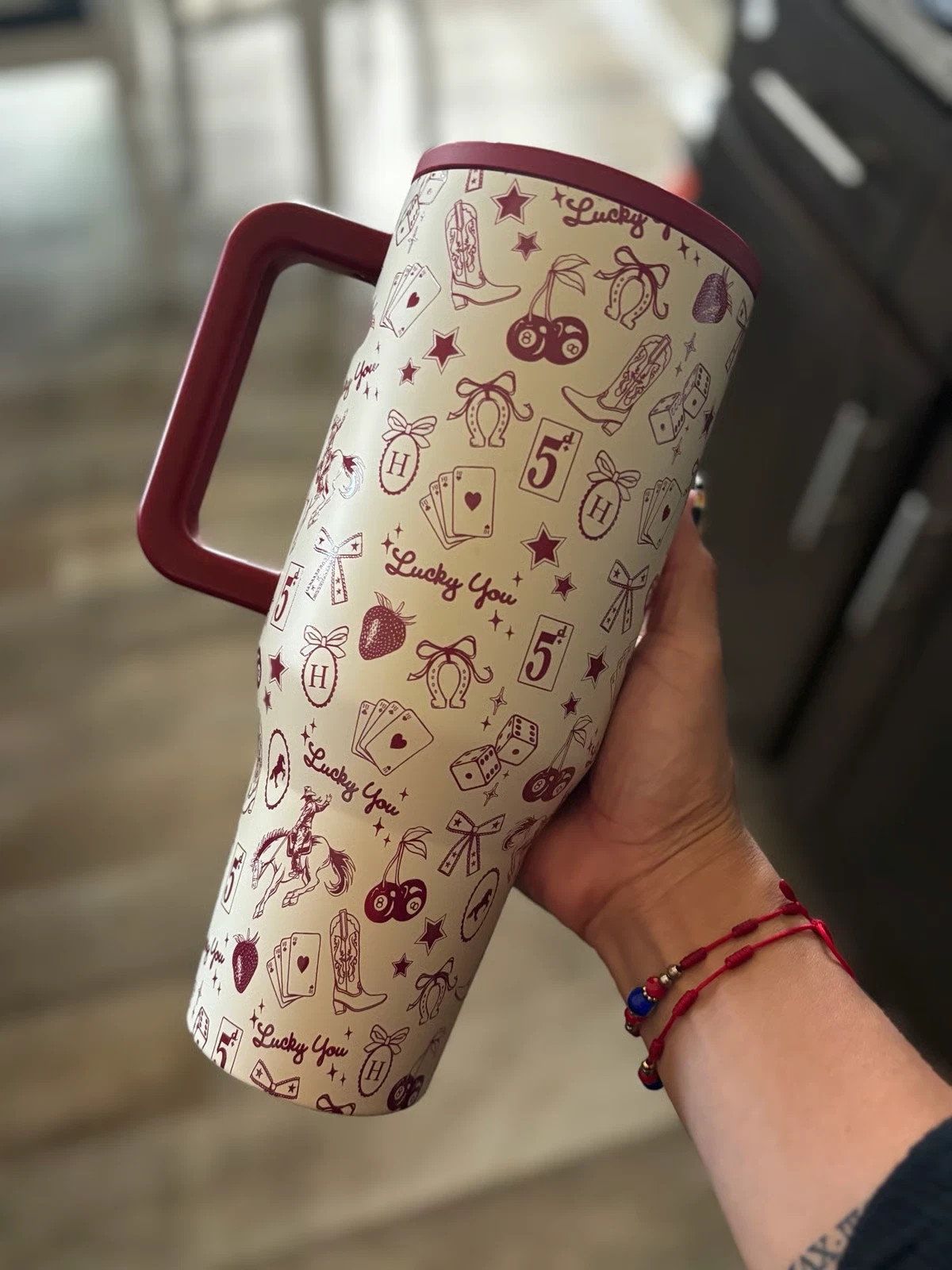 Red Western Hydrojug Traveler 32oz / 40oz Stainless Steel Flip Straw | eBay US