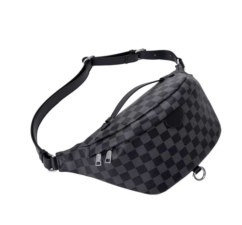 Rarewo Fanny Pack Checkered Waist Bag Men Women Crossbody Waistpack, Shoulder Bag, Sling,Fashion ... | Walmart (US)