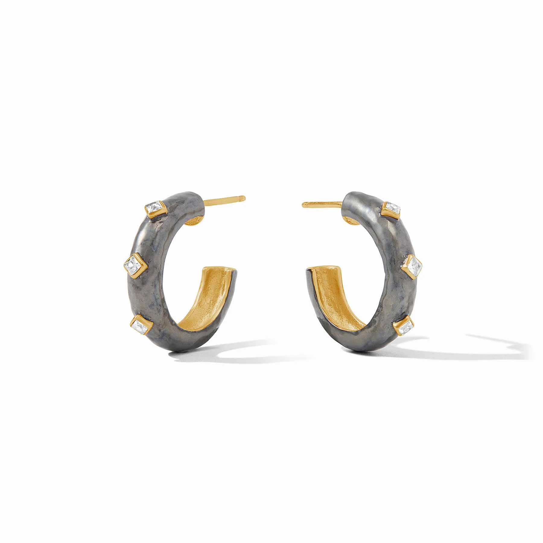 Noel Stone Hoop Earrings | Julie Vos | Julie Vos